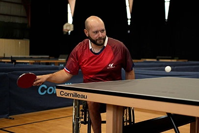 850 Wood ITTF indoor table tennis table Feature 1