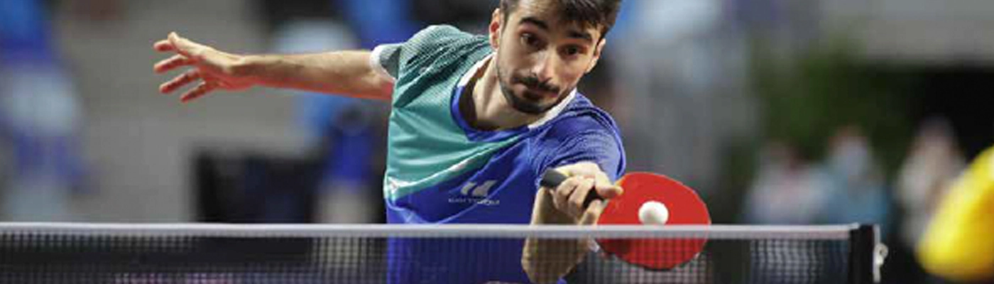 850 Wood ITTF indoor table tennis table Banner